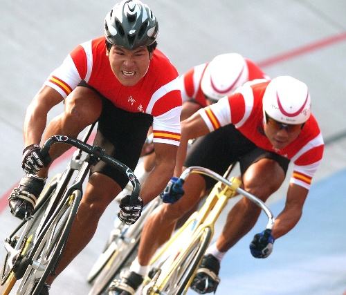 场地自行车竞速赛中国夺冠，场地自行车竞速赛中国夺冠视频回放？