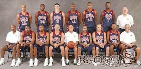 美国男篮名单，2008北京奥运会美国男篮名单？