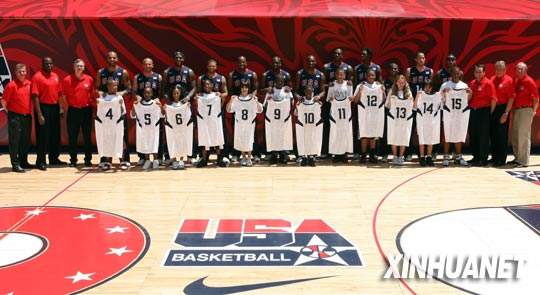美国篮球队，美国篮球队分布图？