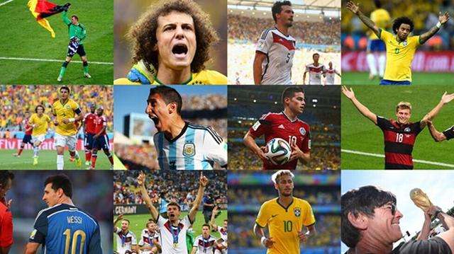 2014世界杯最佳阵容，2014世界杯最佳阵容名单？