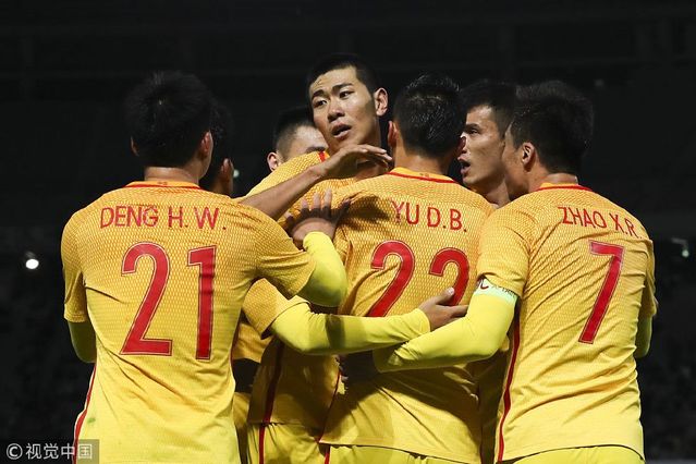 中国男足对日本时间，中国男足对日本世界杯预选赛时间？